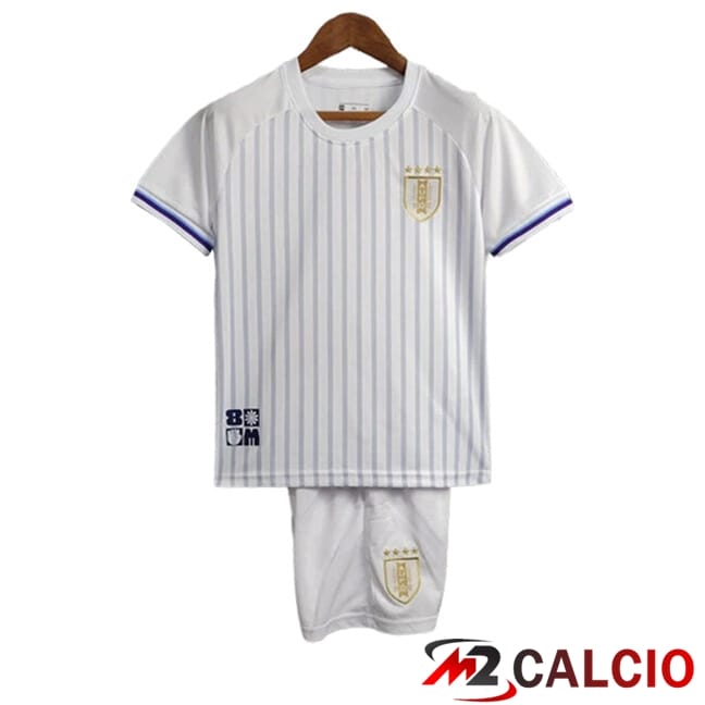 Maglie Calcio Personalizzate,Tute Calcio Squadre,Maglia Nazionale Italiana Calcio | Maglie Calcio Uruguay Bambino Seconda 2024/2025