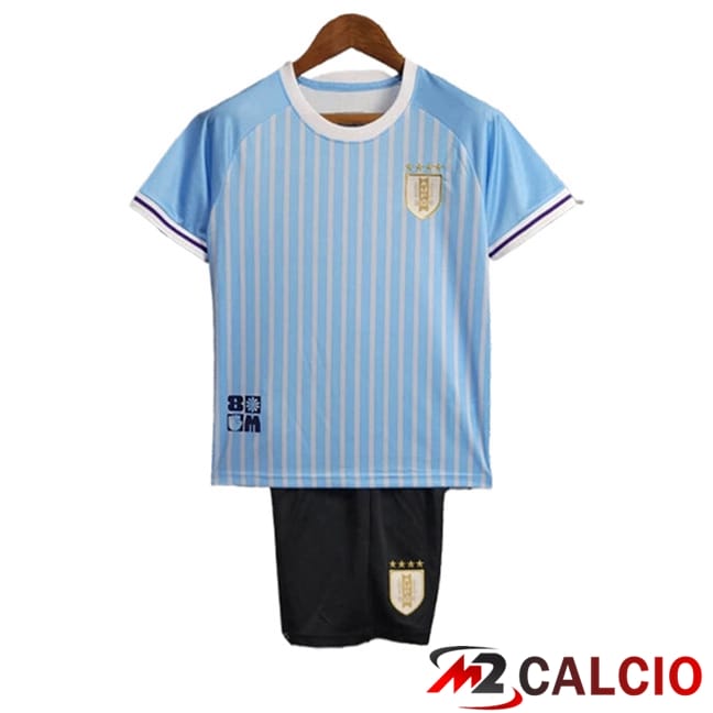 Maglie Calcio Personalizzate,Tute Calcio Squadre,Maglia Nazionale Italiana Calcio | Maglie Calcio Uruguay Bambino Prima 2024/2025