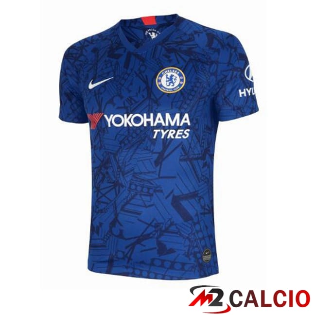 Maglie Calcio Personalizzate,Tute Calcio Squadre,Maglia Nazionale Italiana Calcio | Maglie Calcio FC Chelsea Retro Prima Blu 2019-2020