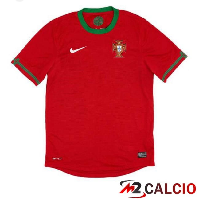 Maglie Calcio Portogallo Retro Prima Rosso 2012