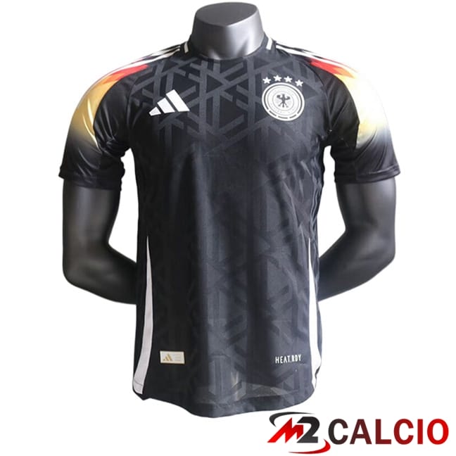 Maglie Calcio Personalizzate,Tute Calcio Squadre,Maglia Nazionale Italiana Calcio | Maglie Calcio Germania Edizione Speciale Nero 2024/2025