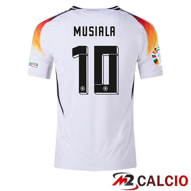 Maglie Calcio Personalizzate,Tute Calcio Squadre,Maglia Nazionale Italiana Calcio | Maglie Calcio Germania (MUSIALA 10) Prima 2024/2025