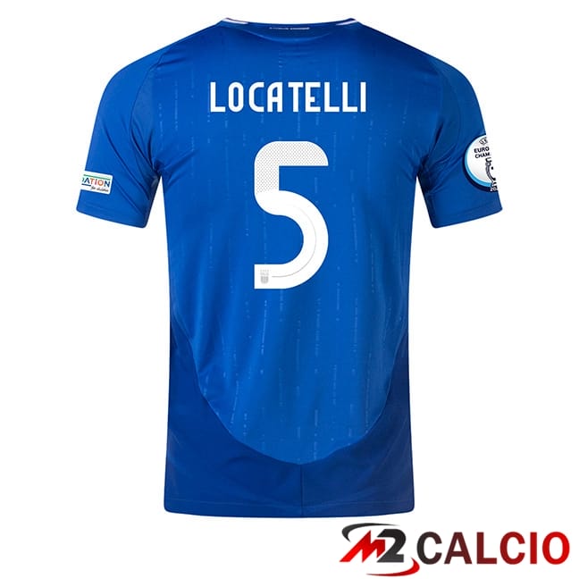 Maglie Calcio Personalizzate,Tute Calcio Squadre,Maglia Nazionale Italiana Calcio | Maglie Calcio Italia (LOCATELLI 5) Prima 2024/2025