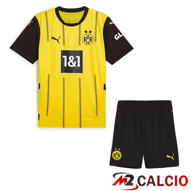 Maglie Calcio Personalizzate,Tute Calcio Squadre,Maglia Nazionale Italiana Calcio | Maglie Calcio Dortmund Bambino Prima 2024/2025