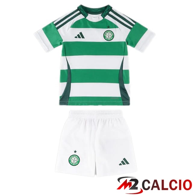 Maglie Calcio Personalizzate,Tute Calcio Squadre,Maglia Nazionale Italiana Calcio | Maglie Calcio Celtic FC Bambino Prima Verde Bianco 2024/2025