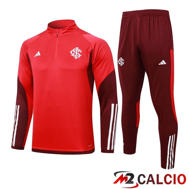 Maglie Calcio Personalizzate,Tute Calcio Squadre,Maglia Nazionale Italiana Calcio | Insieme Tuta Calcio SC Internazionale Rosso 2024/2025