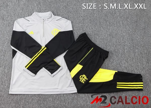 Insieme Tuta Calcio Flamengo Grigio 2024/2025