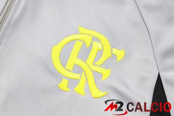 Insieme Tuta Calcio Flamengo Grigio 2024/2025