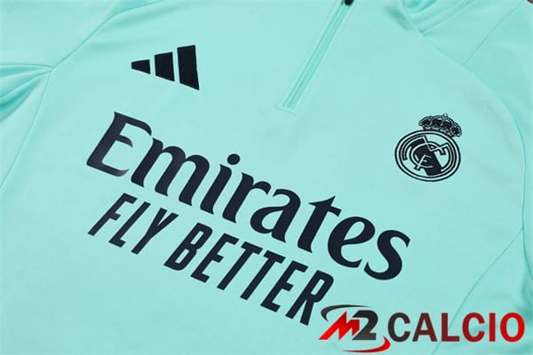 Insieme Tuta Calcio Real Madrid Verde 2024/2025
