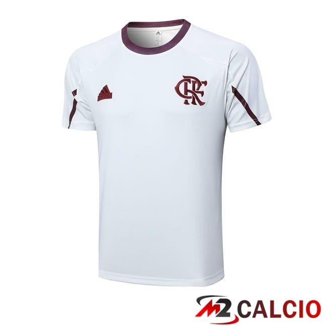 T Shirt Allenamento Flamengo Bianco 2024/2025