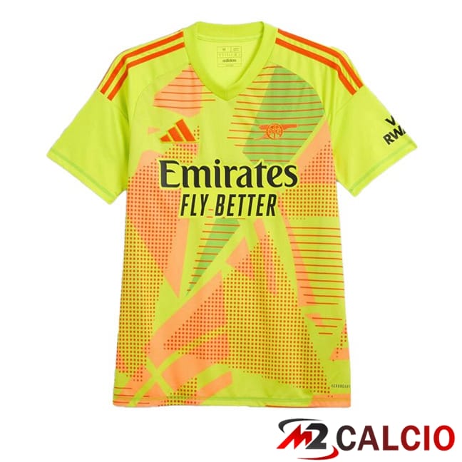 Maglie Calcio Personalizzate,Tute Calcio Squadre,Maglia Nazionale Italiana Calcio | Maglie Calcio Arsenal Portiere Verde 2024/2025