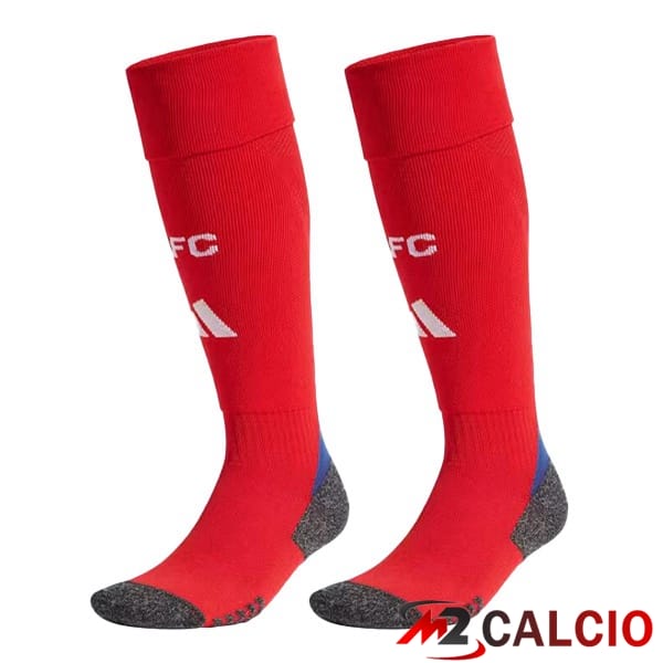 Maglie Calcio Arsenal Prima Rosso Bianco 2024/2025