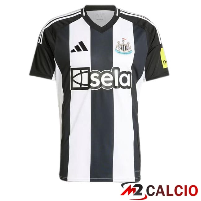 Maglie Calcio Newcastle United Prima Bianco Nero 2024/2025