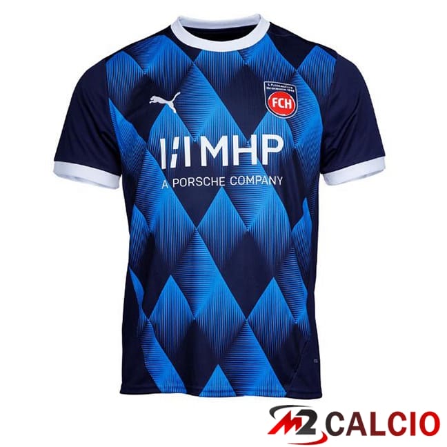 Maglie Calcio Personalizzate,Tute Calcio Squadre,Maglia Nazionale Italiana Calcio | Maglie Calcio FC Heidenheim Seconda Blu 2024/2025