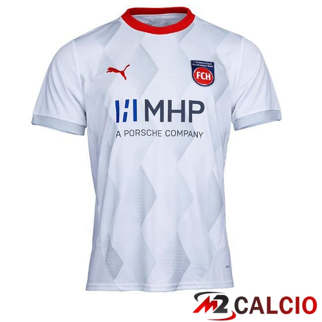 Maglie Calcio Personalizzate,Tute Calcio Squadre,Maglia Nazionale Italiana Calcio | Maglie Calcio FC Heidenheim Terza Bianco 2024/2025