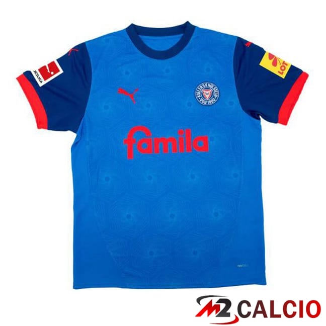 Maglie Calcio Personalizzate,Tute Calcio Squadre,Maglia Nazionale Italiana Calcio | Maglie Calcio Holstein Kiel Prima Blu 2024/2025