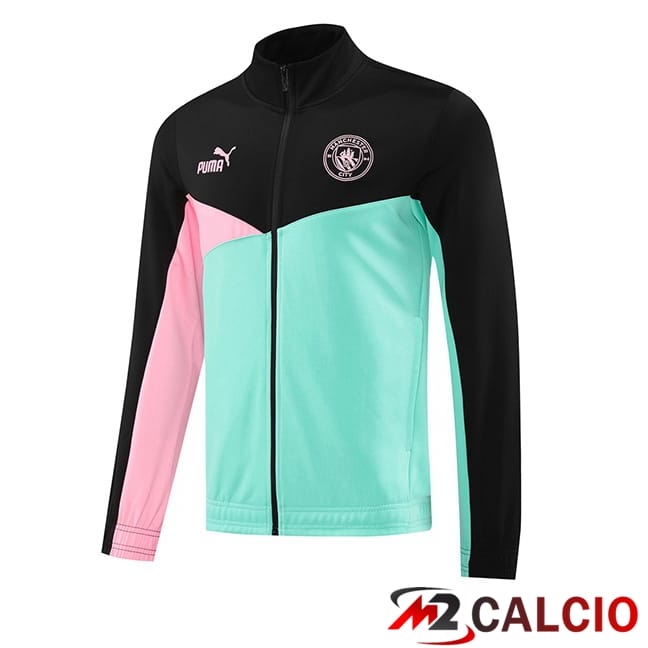 Maglie Calcio Personalizzate,Tute Calcio Squadre,Maglia Nazionale Italiana Calcio | Giacca Calcio Manchester City Rosa Verde 2024/2025