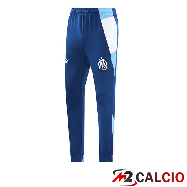 Maglie Calcio Personalizzate,Tute Calcio Squadre,Maglia Nazionale Italiana Calcio | Pantaloni Da Allenamento Marsiglia OM Blu 2024/2025