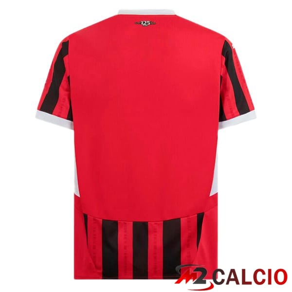 Maglie Calcio AC Milan Prima Rosso Nero 2024/2025