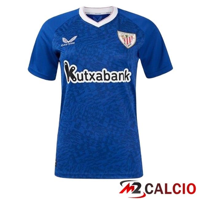 Maglie Calcio Personalizzate,Tute Calcio Squadre,Maglia Nazionale Italiana Calcio | Maglie Calcio Athletic Bilbao Donna Seconda 2024/2025