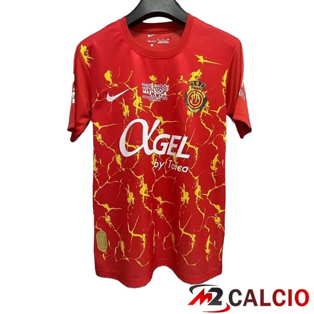 Maglie Calcio Personalizzate,Tute Calcio Squadre,Maglia Nazionale Italiana Calcio | Maglie Calcio RCD Mallorca Edizione Speciale Rosso 2024/2025