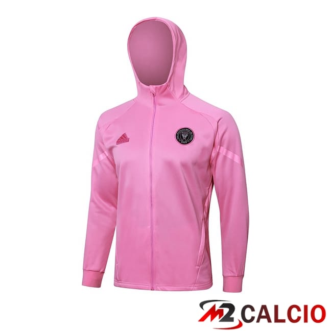 Maglie Calcio Personalizzate,Tute Calcio Squadre,Maglia Nazionale Italiana Calcio | Felpa Con Cappuccio Inter Miami CF Rosa 2024/2025