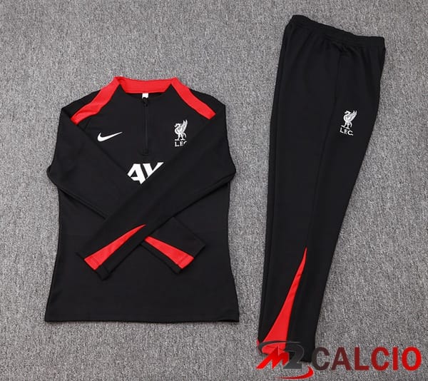 Insieme Tuta Calcio FC Liverpool Nero 2024/2025