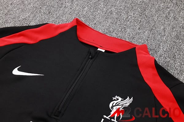 Insieme Tuta Calcio FC Liverpool Nero 2024/2025