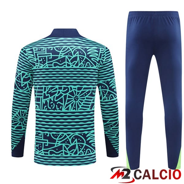 Insieme Tuta Calcio Brasile Verde 2024/2025