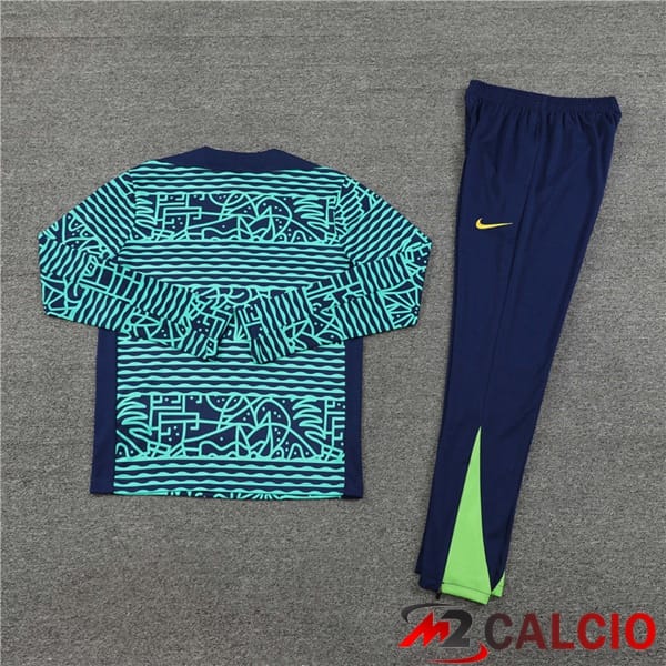Insieme Tuta Calcio Brasile Verde 2024/2025