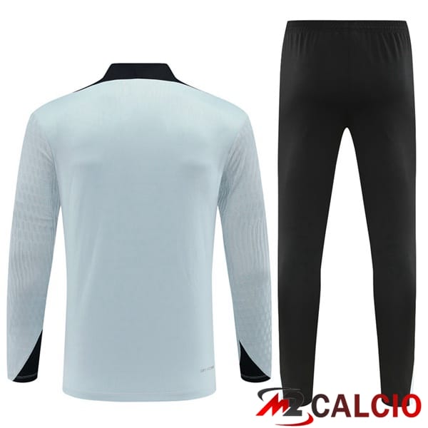 Insieme Tuta Calcio FC Barcellona Grigio 2024/2025