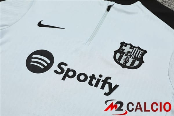 Insieme Tuta Calcio FC Barcellona Grigio 2024/2025