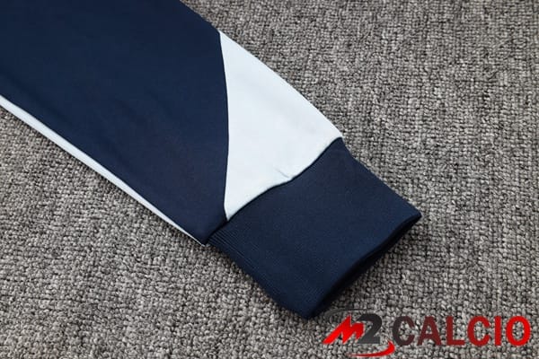 Insieme Tuta Calcio - Giacca Francia Blu Reale 2024/2025