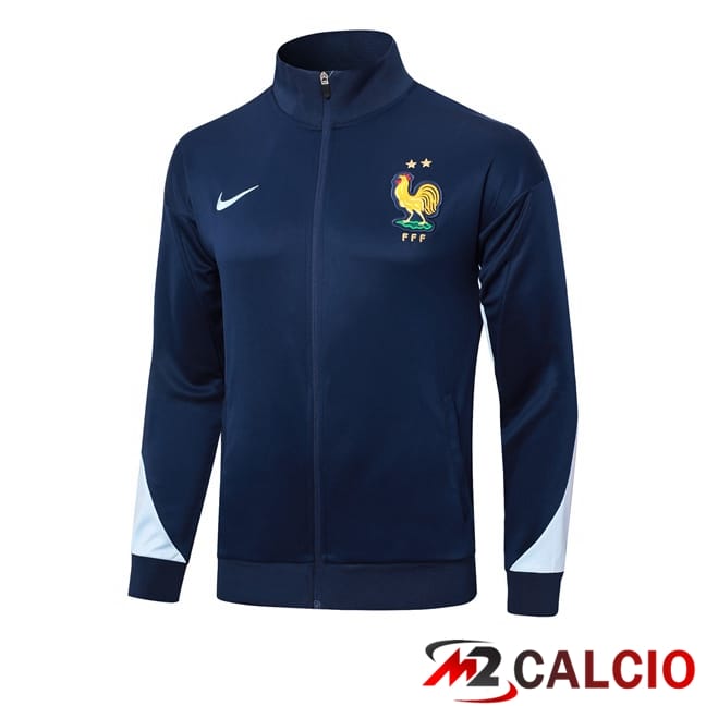 Maglie Calcio Personalizzate,Tute Calcio Squadre,Maglia Nazionale Italiana Calcio | Giacca Calcio Francia Blu Reale 2024/2025