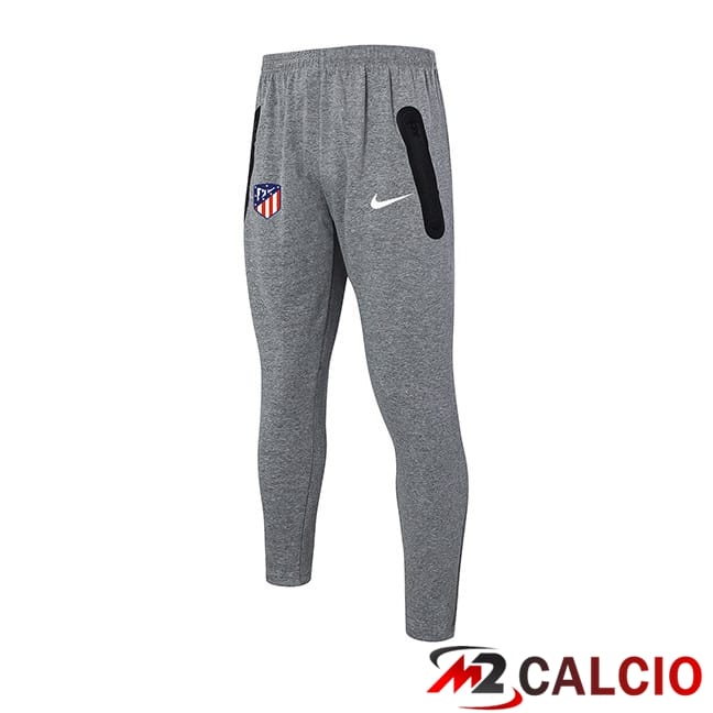 Maglie Calcio Personalizzate,Tute Calcio Squadre,Maglia Nazionale Italiana Calcio | Pantaloni Da Allenamento Atletico Madrid Grigio 2024/2025