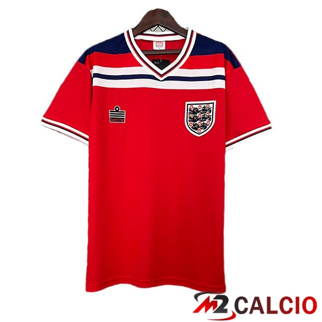 Maglie Calcio Personalizzate,Tute Calcio Squadre,Maglia Nazionale Italiana Calcio | Maglie Calcio Inghilterra Retro Seconda Rosso 1982