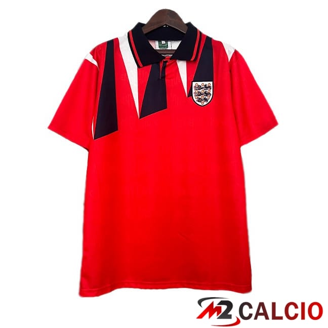 Maglie Calcio Personalizzate,Tute Calcio Squadre,Maglia Nazionale Italiana Calcio | Maglie Calcio Inghilterra Retro Seconda Rosso 1992