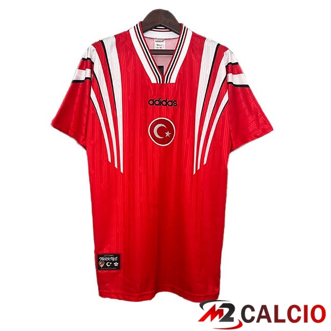 Maglie Calcio Personalizzate,Tute Calcio Squadre,Maglia Nazionale Italiana Calcio | Maglie Calcio Turchia Retro Prima Rosso 1996