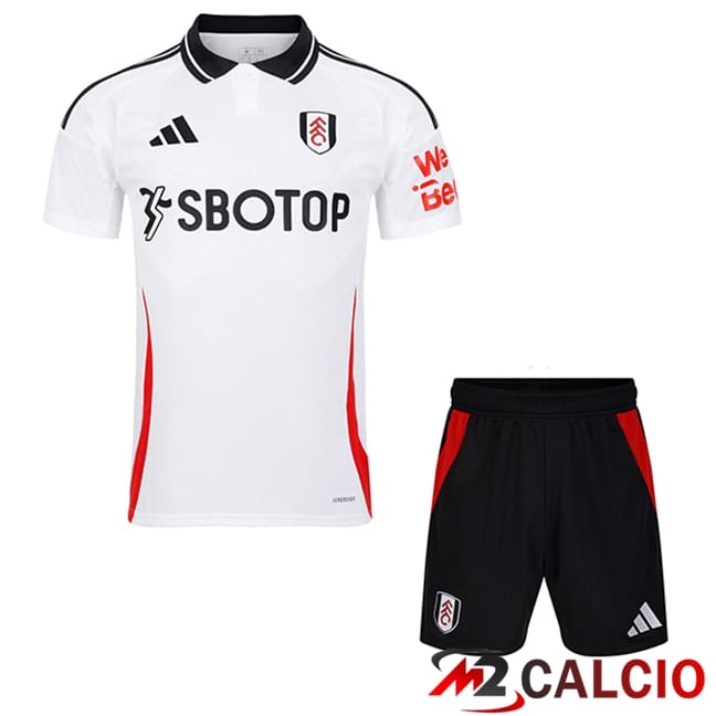 Maglie Calcio Personalizzate,Tute Calcio Squadre,Maglia Nazionale Italiana Calcio | Maglie Calcio Fulham Bambino Prima 2024/2025