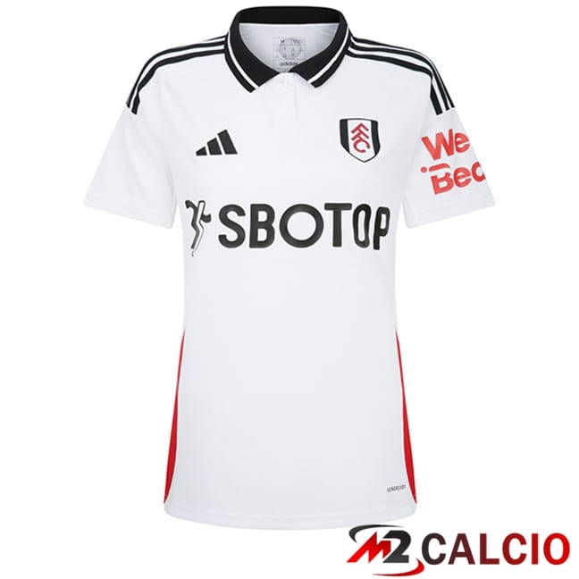 Maglie Calcio Personalizzate,Tute Calcio Squadre,Maglia Nazionale Italiana Calcio | Maglie Calcio Fulham Donna Prima 2024/2025
