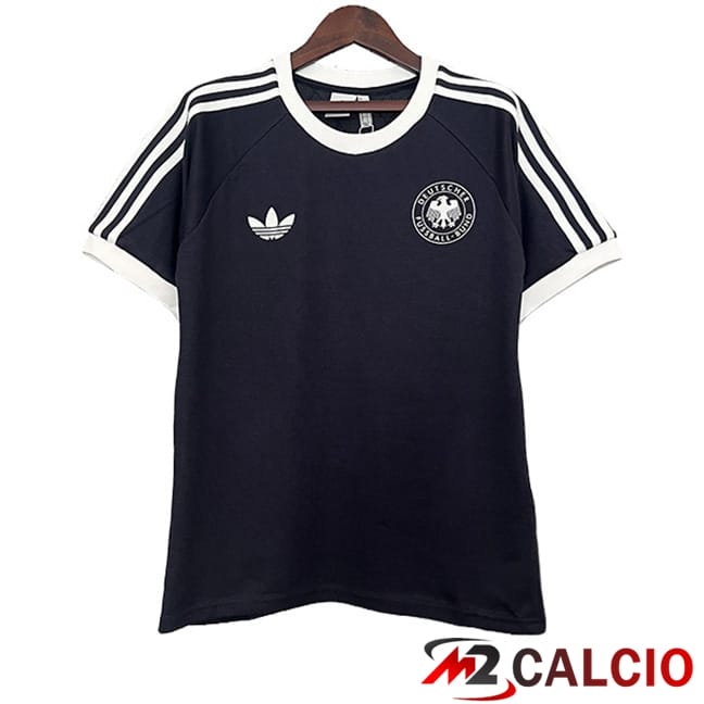 Maglie Calcio Personalizzate,Tute Calcio Squadre,Maglia Nazionale Italiana Calcio | Maglie Calcio Germania Retro Edizione Speciale Nero