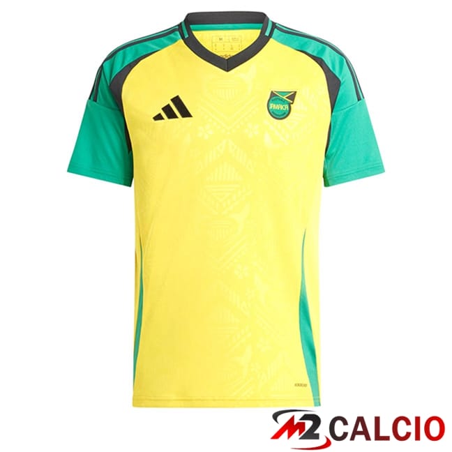 Maglie Calcio Personalizzate,Tute Calcio Squadre,Maglia Nazionale Italiana Calcio | Maglie Calcio Giamaica Prima 2024/2025