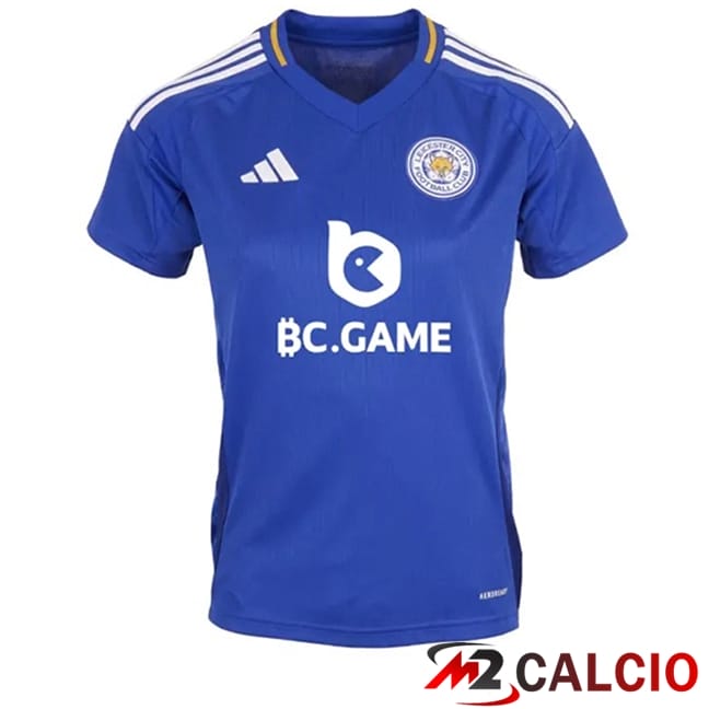 Maglie Calcio Personalizzate,Tute Calcio Squadre,Maglia Nazionale Italiana Calcio | Maglie Calcio Leicester City Donna Prima 2024/2025