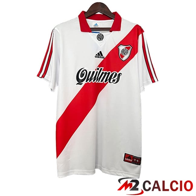 Maglie Calcio Personalizzate,Tute Calcio Squadre,Maglia Nazionale Italiana Calcio | Maglie Calcio River Plate Retro Prima 1998/1999