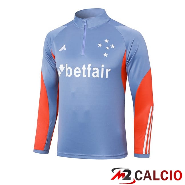 Maglie Calcio Personalizzate,Tute Calcio Squadre,Maglia Nazionale Italiana Calcio | Felpa Allenamento Cruzeiro EC Grigio 2024/2025