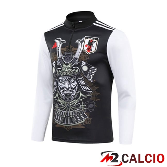 Maglie Calcio Personalizzate,Tute Calcio Squadre,Maglia Nazionale Italiana Calcio | Felpa Allenamento Giappone Nero 2024/2025