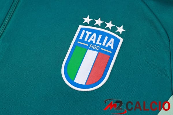 Insieme Tuta Calcio Italia Verde 2024/2025