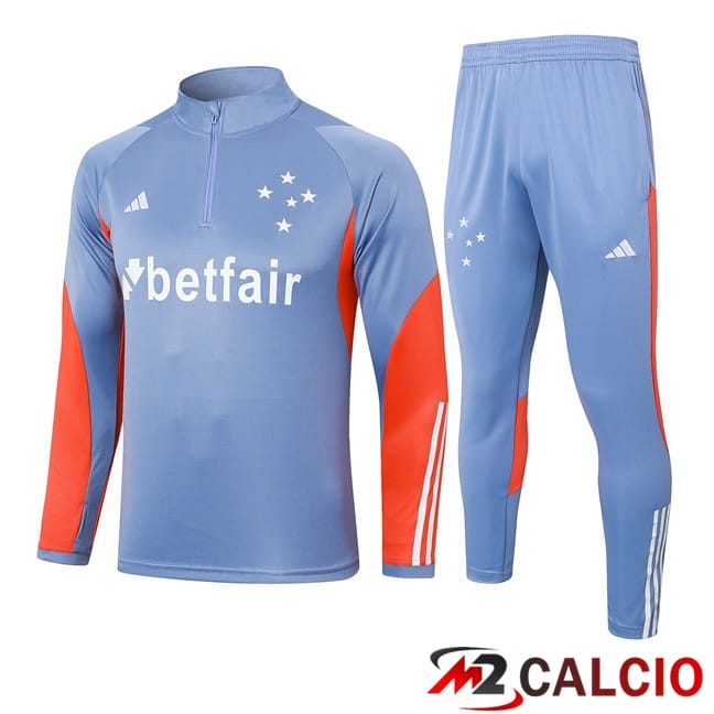Maglie Calcio Personalizzate,Tute Calcio Squadre,Maglia Nazionale Italiana Calcio | Insieme Tuta Calcio Cruzeiro EC Grigio 2024/2025