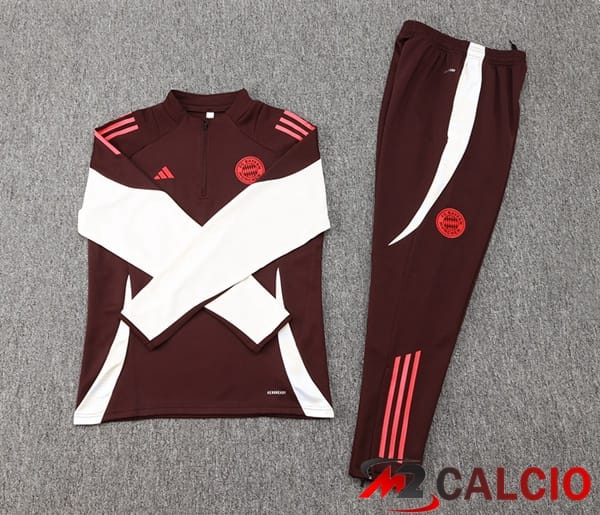 Insieme Tuta Calcio Bayern Monaco Marrone 2024/2025