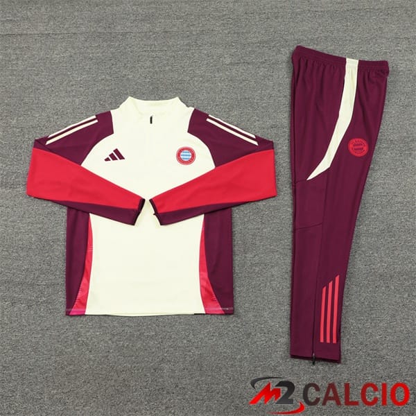 Insieme Tuta Calcio Bayern Monaco Giallo 2024/2025